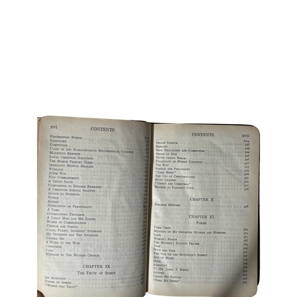 Antique Miscellaneous Writings 1883-1896 By Mary Baker Eddy Hardcover Book - Picture 9 of 16